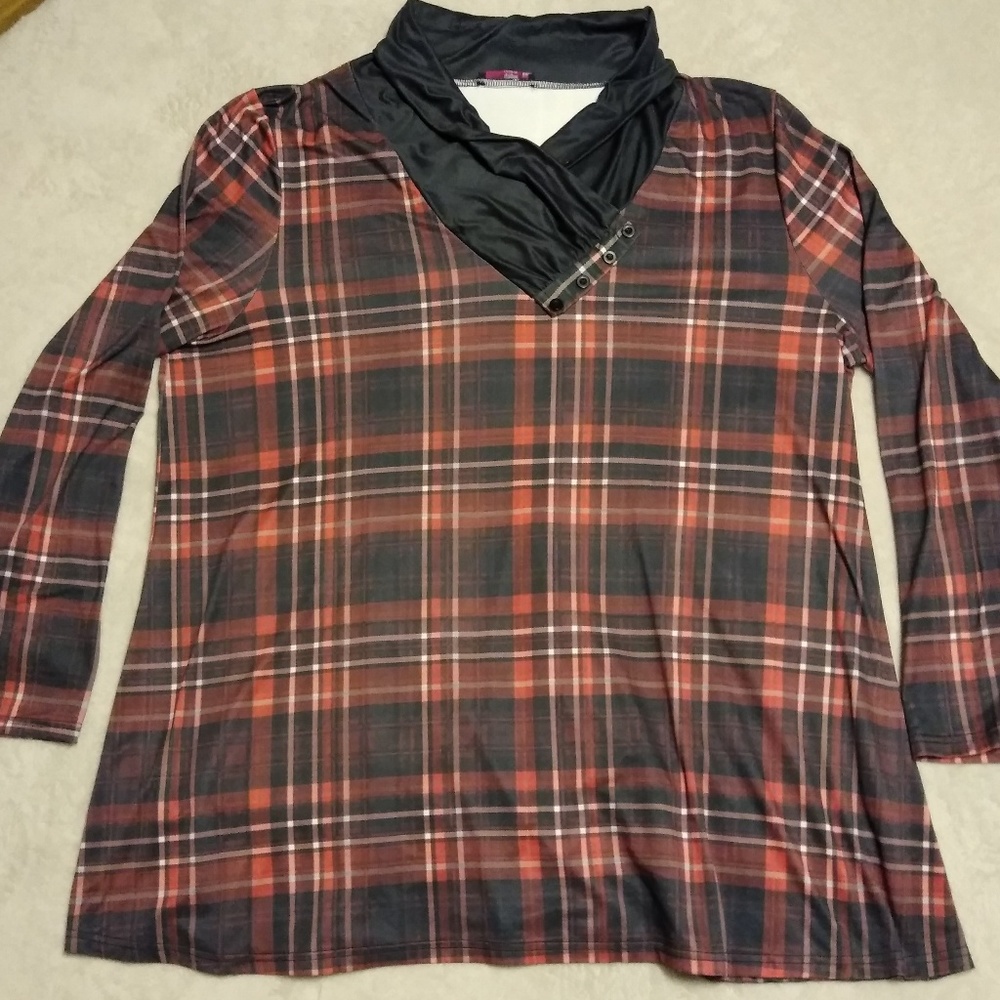 Azalea Cowl-Neck Tunic